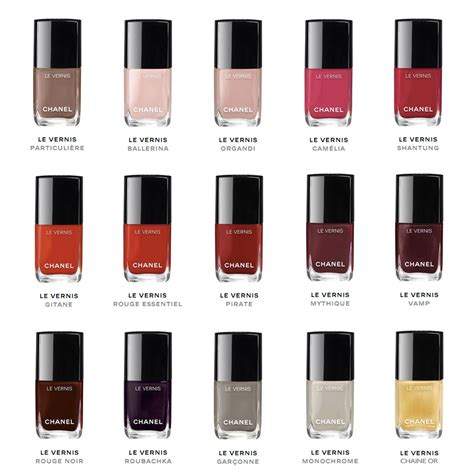 cheap chanel nail varnish|chanel nail polish colour chart.